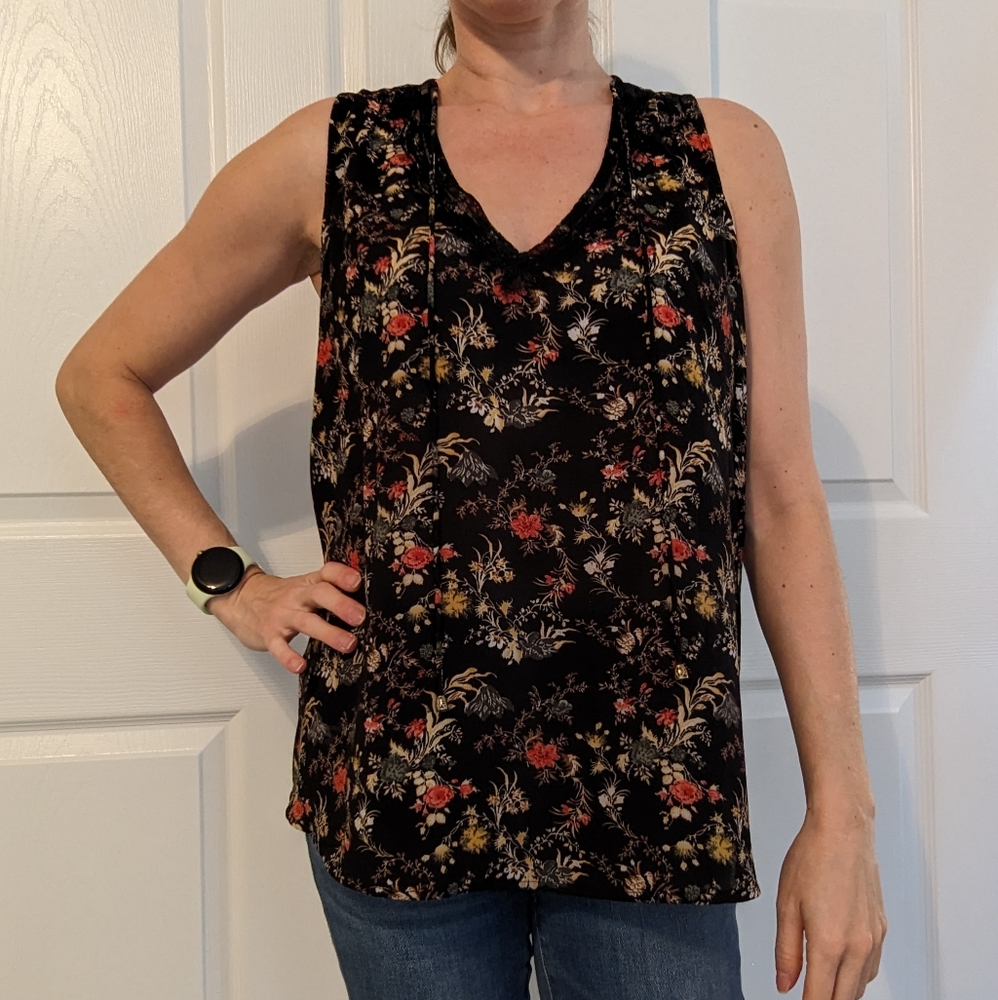 Heartloom | Whistler Lace Detail Blouse | Black | S